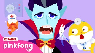 A Vampiro se le Rompió un Diente???? | Monstruos de Halloween en Hospital | Pinkfong en español