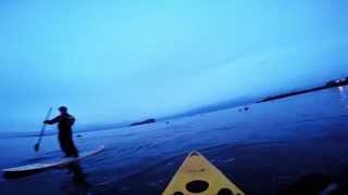 Stefan paddleboarding