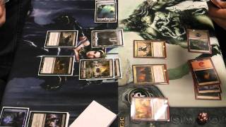 MTG Battle: U/B Zombies!(me) vs. R/B Vampires(Peterson) round 1