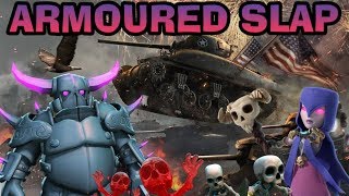 NEW TH9 ATTACK 2017 ARMOURED SLAP CLASH OF CLANS