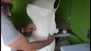 Torso drapeado