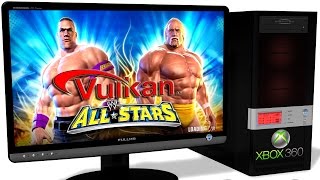 XENIA Xbox 360 Emulator - WWE All Stars (2011). Vulkan. Test run on PC #2