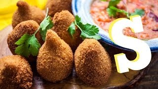 Street Food: Coxinhas... Sorted Eats Brazil