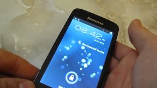 Lenovo A390 открытие посылки с aliexpress.