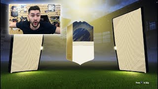 OMG WE PACK 2 AMAZING ICONS !!! FIFA 18 ULTIMATE TEAM PACK OPENING - GUARANTEED ICON PACKS !!!!