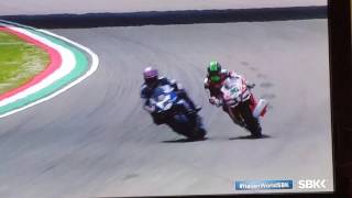 Eugene Laverty at WSBK Imola 2017