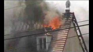 feu de pavillon dans le val d'oise