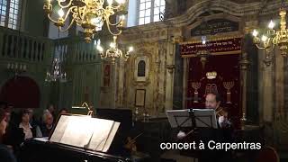 Mikhail Bronner "Jacob's Ladder" Carpentras Synagogue 10.3.19 B. Livschitz, R. Mikelaitytė-Kašubienė