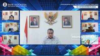 RDG November, BI Pangkas BI7DRR 25bps Menjadi 3,75%