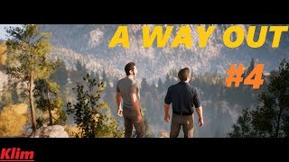 ДЕНЬ ПОБЕГА! ● ПРОХОЖДЕНИЕ ● A Way Out #4 (русская озвучка)