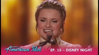 Maddie Poppe: Kicks Off Disney Night With Her TIMELESS Style | American Idol 2018
