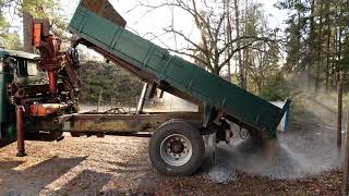Scania L80S gruskörning