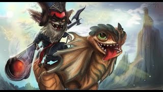 Kled jg,daño, tanque e iniciador, todo en uno.