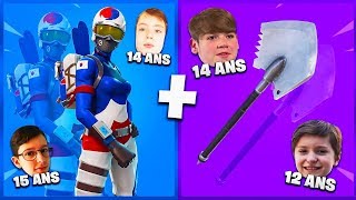 ? 6 COMBOS DE SKIN DES PLUS JEUNES PRO PLAYERS SUR FORTNITE !