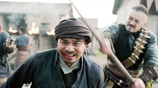 土匪進村打砸搶燒無惡不作，立馬遭了報應，被共軍殺進山寨一網打盡！ ️ 抗日
