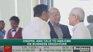 Ongpin, Ang talk to ABS-CBN on business endeavors