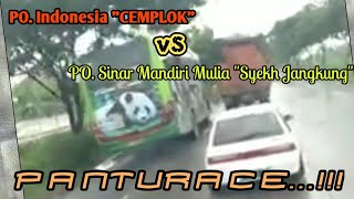 BALAPAN BUS PANTURA...!!!
PO. Indonesia "CEMPLOK" vs PO. Sinar Mandiri Mulia "Syekh Jangkung"