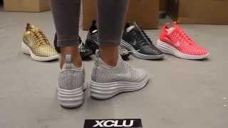 Woman's Nike Lunar Elite Sky High QS "City Pack" On-feet Video at Exclucity