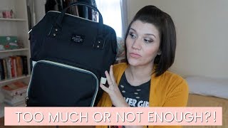 WHAT'S IN MY DIAPER BAG? | Newborn Edition
