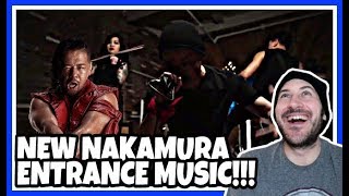 Reaction | NEW SHINSUKE NAKAMURA ENTRANCE THEME MUSIC REVEALED | WWE Smackdown Live