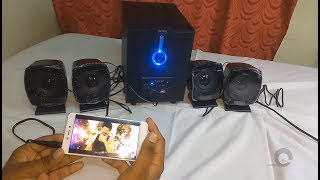₹2000 only Intex IT 4.1 computer multimedia speakers || UNBOXING || TAMIL