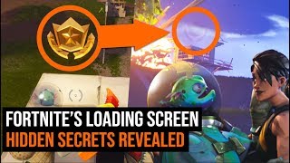 Fortnite's Loading Screen Hidden SECRETS Revealed - Blockbuster Challenge