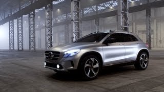 All-New Mercedes GLA-Class concept - DRIVING