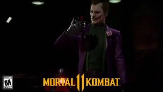 #mk11#Joker Отсылка на Темного рыцаря, когда Джокер (Хит Леджер) взрывает больницу.