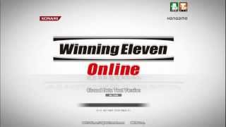 Winning Eleven Online beta menu (2012 game) HD 720p