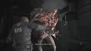 RE2 Remake - Birkin 1 60 FPS Knife Strat, Hardcore