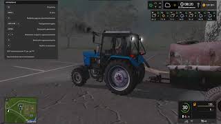 Обзор мода мтз 82.1 в Farming Simulator 17