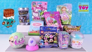 Disney LOL Surprise Shopkins Lego Surprise Egg Toy Review | PSToyReviews