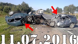 Подборка ДТП и Аварии до 11 07 2016
