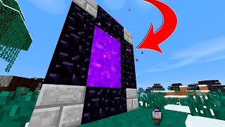 МЫ СДЕЛАЛИ ПОРТАЛ В МИР ГИГАНТОВ В МАЙНКРАФТЕ... МИР ГИГАНТОВ И МУРАВЬЕВ В MINECRAFT!