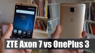 OnePlus 3 vs ZTE Axon 7: sfida tra best buy
