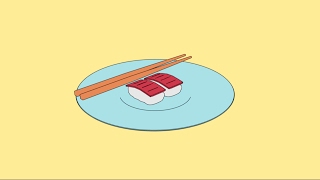 Blender 2.7x-How to Model Flat Shaded Sushi using Freestyle.