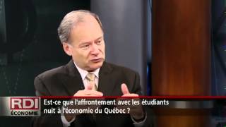 RDI Économie - Entrevue avec Raymond Bachand