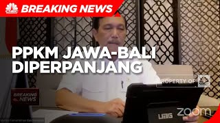PPKM Jawa-Bali Diperpanjang ke 13 September, Ini Penjelasan Menko Luhut
