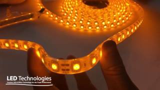 ProFlex Single Colour Orange / Amber 5050 (IP65) 24v 72w 5mtr | 100.289