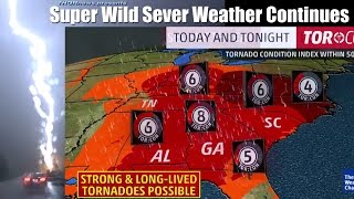 Major Severe Storms continue to Wreak Havoc across North America