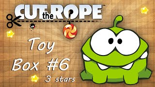 Cut The Rope - Toy Box #6 (3 stars) / Игрушечная коробка