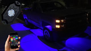 Installing LED Rock Lights