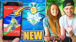 *NEW UPDATE* - HOW TO "RAID" + OUR FIRST BATTLE! (Pokemon GO)