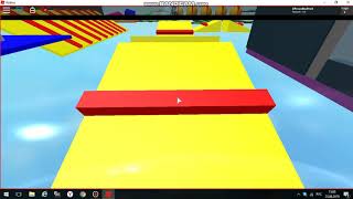 Прохождение паркур в Roblox!