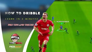 How to Dribble | Tutorial | Pro Tips and Tricks | Superstar Mode | Pes Mobile