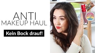ANTI Makeup HAUL I EINFACH KEIN INTERESSE I Wont buy! JeffreeStar...
