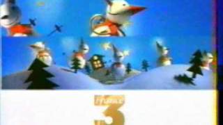 France 3 - Habillage Noël (1993) Génériques