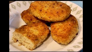 РЕЦЕПТ КУРИНЫХ КОТЛЕТ С ГРИБАМИ. Невероятно вкусные куриные котлеты