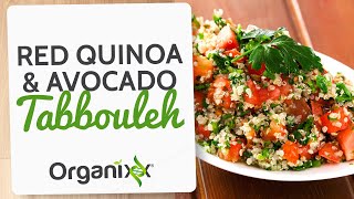 Red Quinoa Avocado Tabbouleh | Quinoa Salad | Organixx Recipe