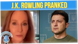 J.K. Rowling Tricked into Thinking She Was On a Call With Zelenskyy
